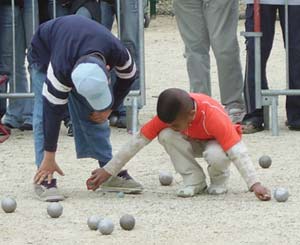 mesure du point asptt lorient petanque