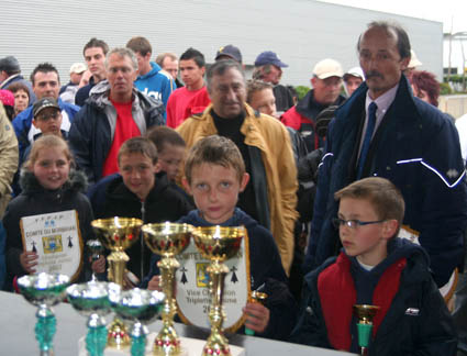 triplettes minimes finalistes petanque 2007