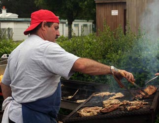 Thierry Jan aux merguez