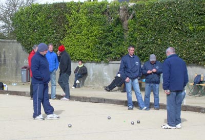 duel entre les ASPTT lorient et vannes petanque