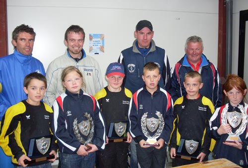 champions du morbihan de p&eacute;tanque triplette minime 2009