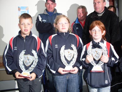 champions du morbihan de p&eacute;tanque en triplette minime 2009