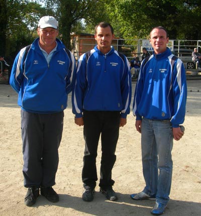finalistes du championnat d&eacute;partemental triplette &agrave; Lorient