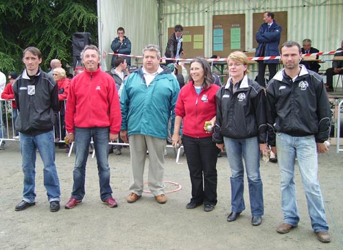  doublettes mixtes &agrave; questembert