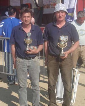Demi-finalistes du championnat de Bretagne &agrave; Vern P&eacute;tanque
