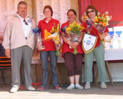 vice championne de bretagne de petanque 2008