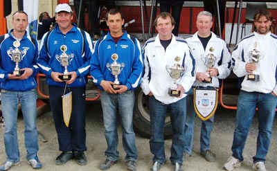 FINALISTES PETANQUEURS a pleudihen sur rance