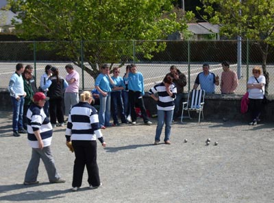 landerneau &eacute;limine ploun&eacute;our m&eacute;nez en quart du ligue p&eacute;tanque 
