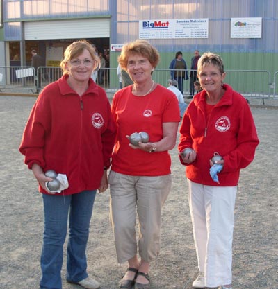 la triplette du petanque club de larmor plage