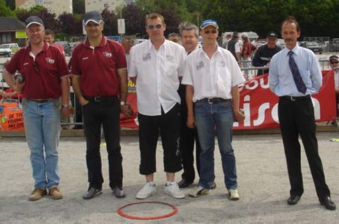 finale championnat ligue petanque 2006 &agrave; pontivy