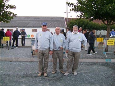 Nos joueurs au France petanque 2007