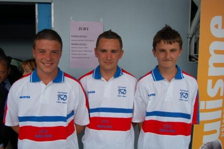 Les champions de france juniors petanque FFPJP