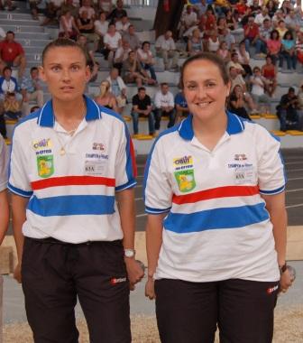 Papon Schopp encore championnes de france petanque FFPJP