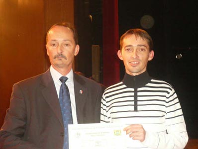 R&eacute;gis Stephant capitaine de lanester en championnat des clubs