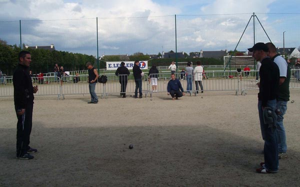 vice-champions du morbihan petanque sur le terrain de queven