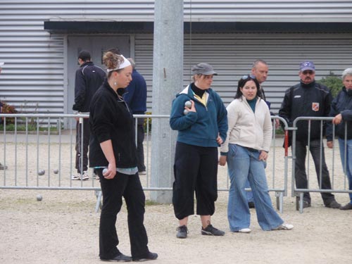 les f&eacute;mines &agrave; la p&eacute;tanque du triplet du scorff