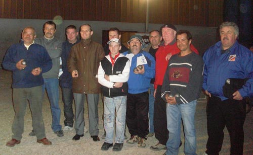 finalistes concours de petanque &agrave; gourin en morbihan