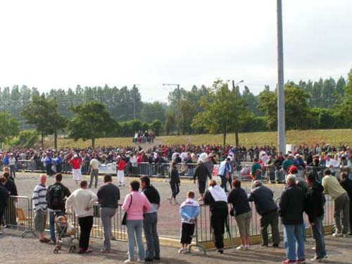 terrain petanque championnat de France &agrave; Caen FFPJP