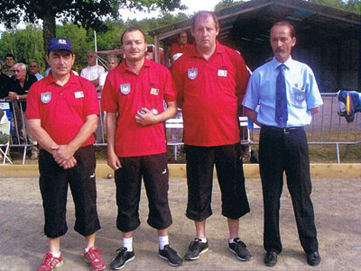 triplette ligue au championnat de France petanque FFPJP