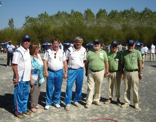 Partie du championnat de France &agrave; Sainte livrade