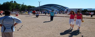 terrain du championnat de France &agrave; Lons le Saulnier