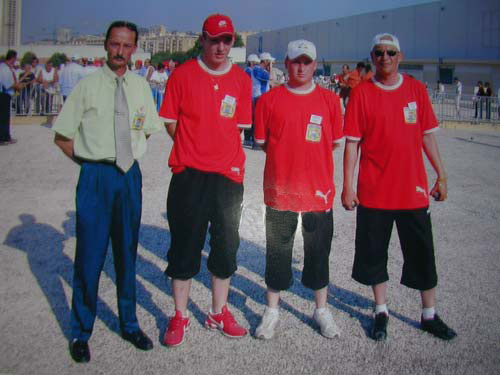 triplette du morbihan au championnat de France petanque FFPJP &agrave; marseille