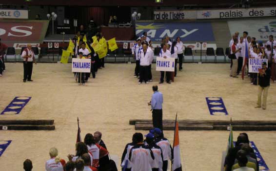 presentations des equipes nationnales