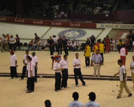 partie de l'&eacute;quipe de france