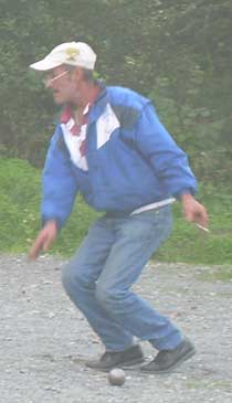 martinez en action de pointage